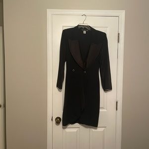 Black Tuxedo Style Dress